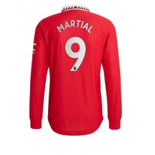 Manchester United Anthony Martial #9 Hjemmedrakt 2022-23 Langermet
